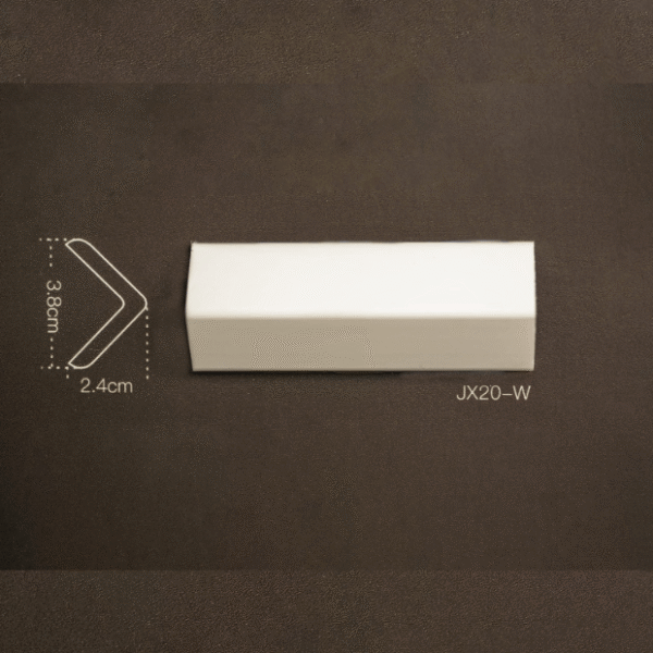 Baghetă JX20-W decorativă duropolimer pentru finisaje interioare