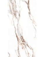 Gresie porțelanată Bella White 60x120, model mat, rectificat - imagine 3