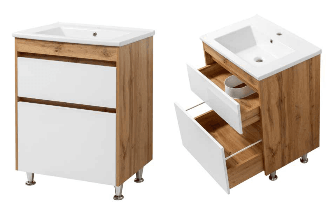 Cabinet-Venera-TNB-2-D-85-with-washbasin-Trio.png Mobilier baie Venera cu lavoar Trio TNB-2 - imagine 1