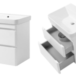 Mobilier baie Vivace White mat cu lavoar Vivace TPB-2
