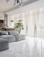 Gresie porțelanată Calacata GRC 60x120, model lucios, rectificat