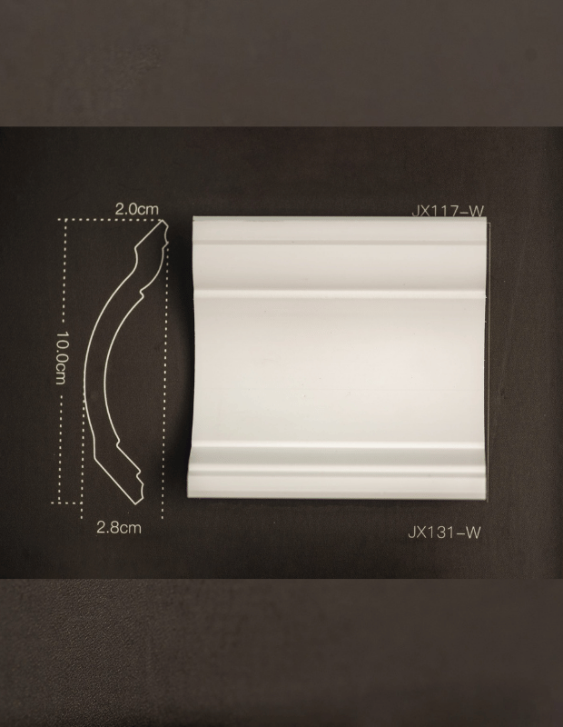 Cornisa JX131-W(1) Cornișă JX131-W decorativă din duropolimer pentru finisaje interioare - imagine 1