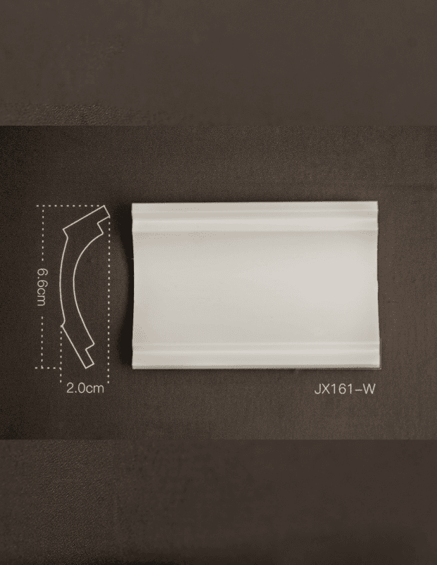 Cornisa JX161-W(1) Cornișă JX161-W decorativă din duropolimer pentru finisaje interioare - imagine 1