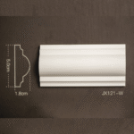 Baghetă JX121-W decorativă duropolimer pentru finisaje interioare