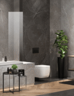 Gresie porțelanată Mariya Anthracite 60x120, model mat, rectificat