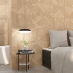 Gresie porțelanată Nantes Fuoco 60x120, model mat 3D, rectificat