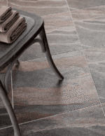 Gresie porțelanată Slate Anthracite 60x120, model mat, rectificat