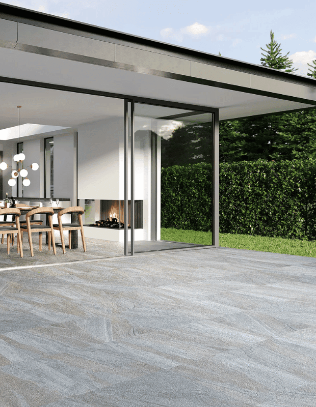Slate Grey 1 Gresie porțelanată Slate Grey 60x120, model mat, rectificat - imagine 1