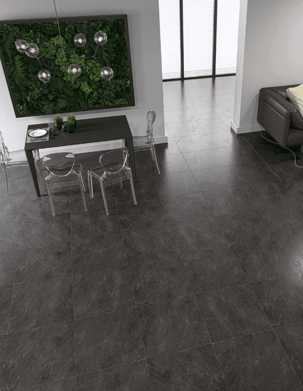 Soft Slate Anthracit 1 Gresie porțelanată Soft Slate Anthracite, 60×60, model mat, rectificat - imagine 1