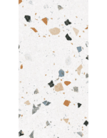 Gresie porțelanată Straciatella White 60x120, model mat, rectificat - imagine 2