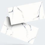 Gresie porțelanată Arctic White 60x120, model lucios, rectificat